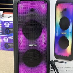Bluetooth Speaker With Dual 10’’ Woofers