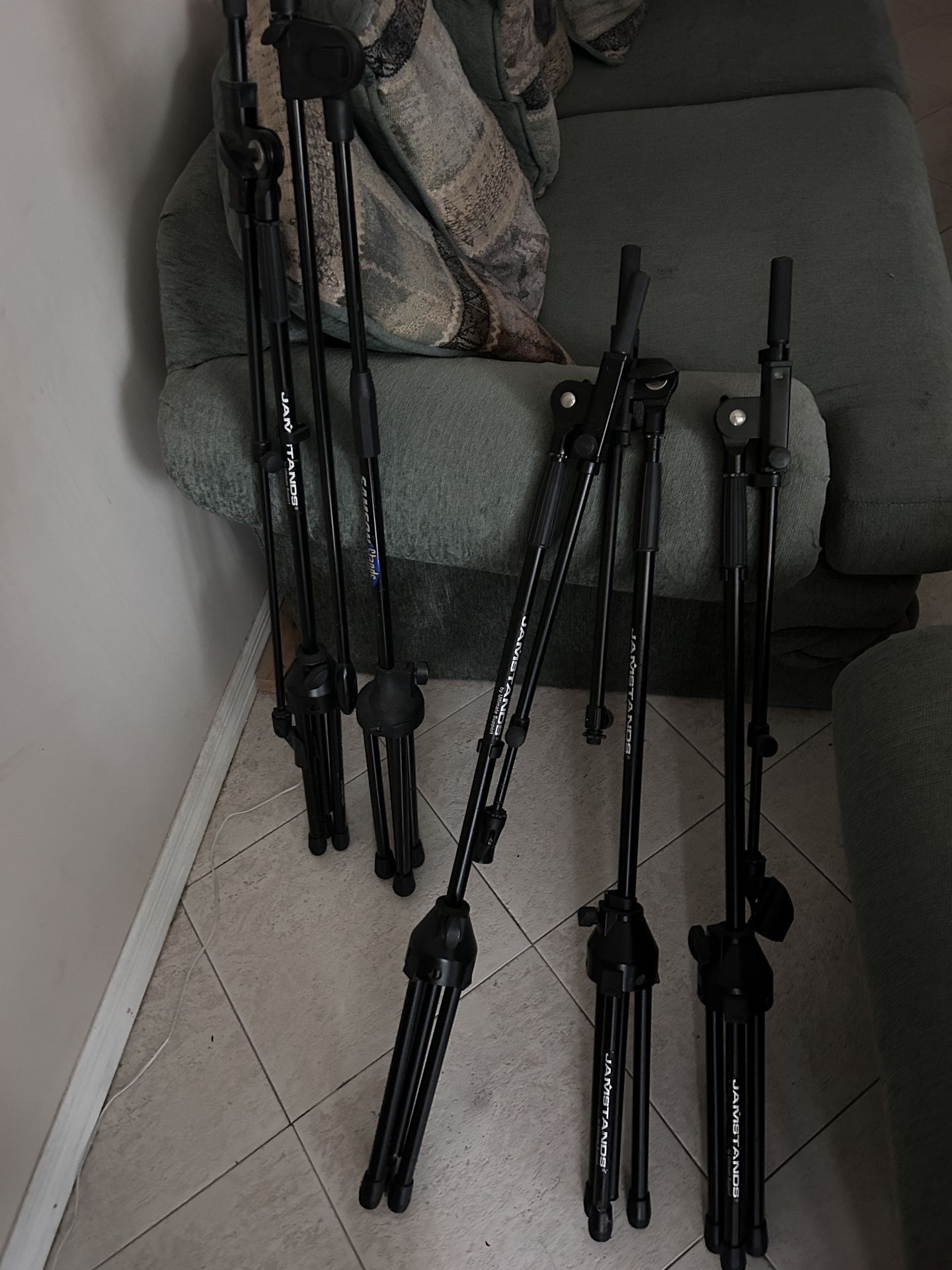 5 Pack Quality Microphone Stands