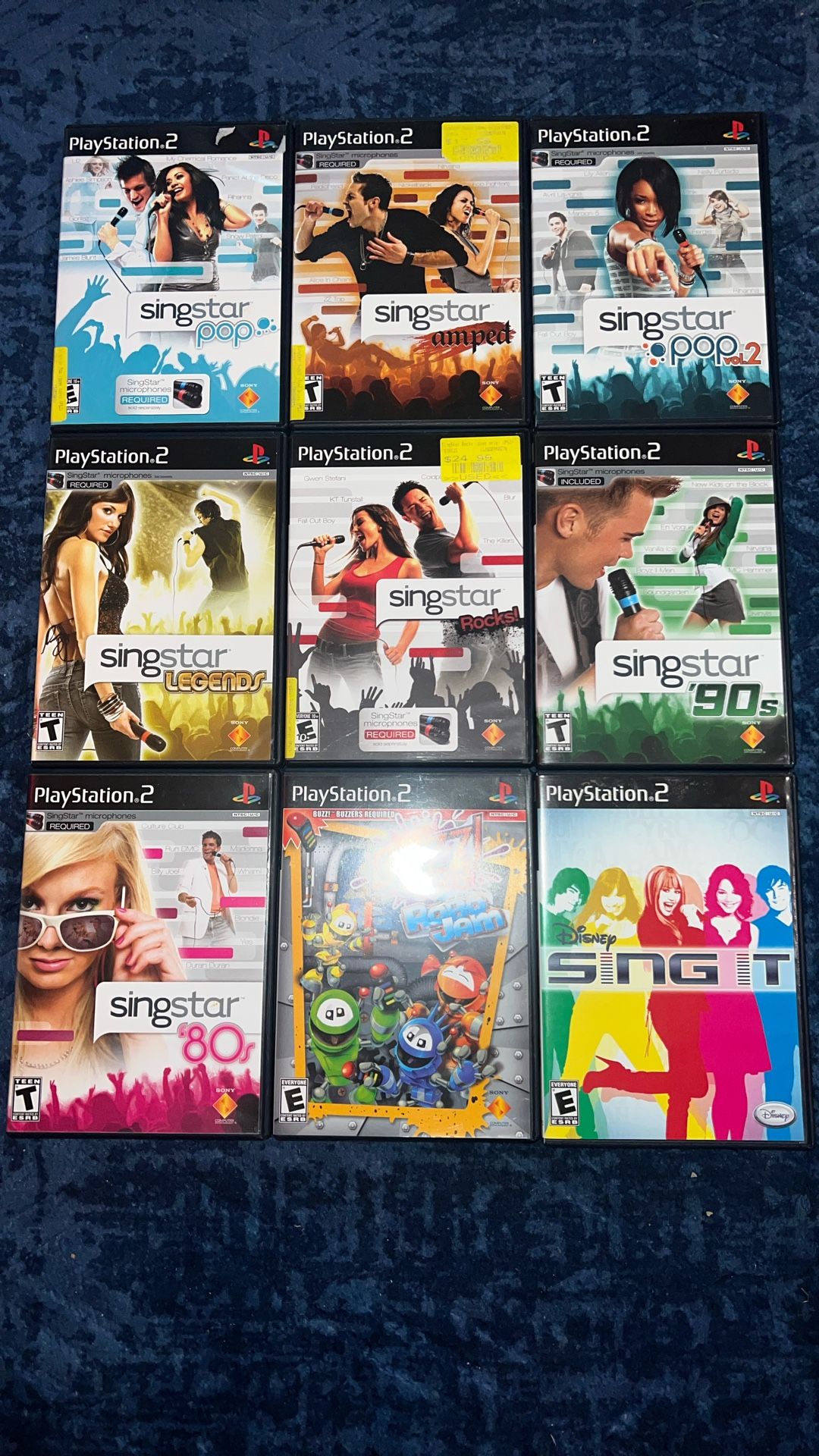 PS2 Game Discs