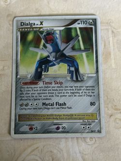 Dialga LV.X DP37 Diamond and Pearl Black Star Promos Holo LP 2009