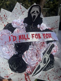 Ghostface Spooky Bouquet
