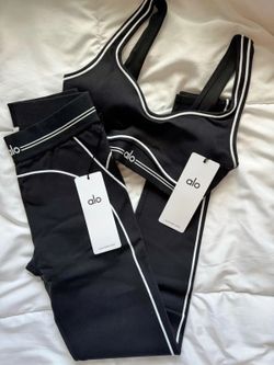 Alo Black Gym Set 🎀