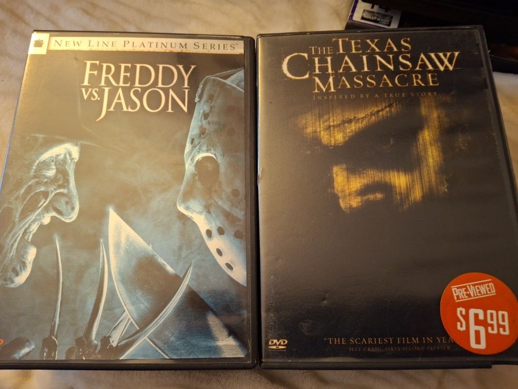 Lot of 8, Horror, DVDs. $19.95, OBO.