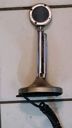 Antique microphone