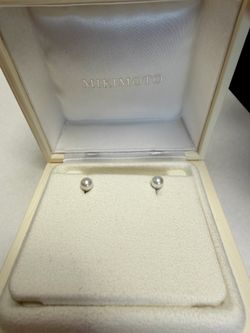 Mikimoto earrings