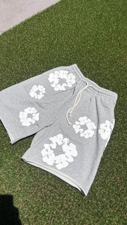 Denim tear shorts