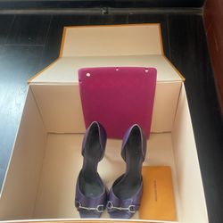 Gucci Heels, Gucci iPad, And LV BOX