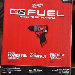 Milwaukee M12 Fuel 1/2 Inch Hammer Drill/Driver (Tool Only)
