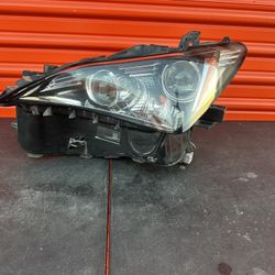 2015 -2018 LEXUS RC300 RC350 HEADLIGHT ASSEMBLY OEM LH LEFT DRIVER SIDE DUAL LED OEM 