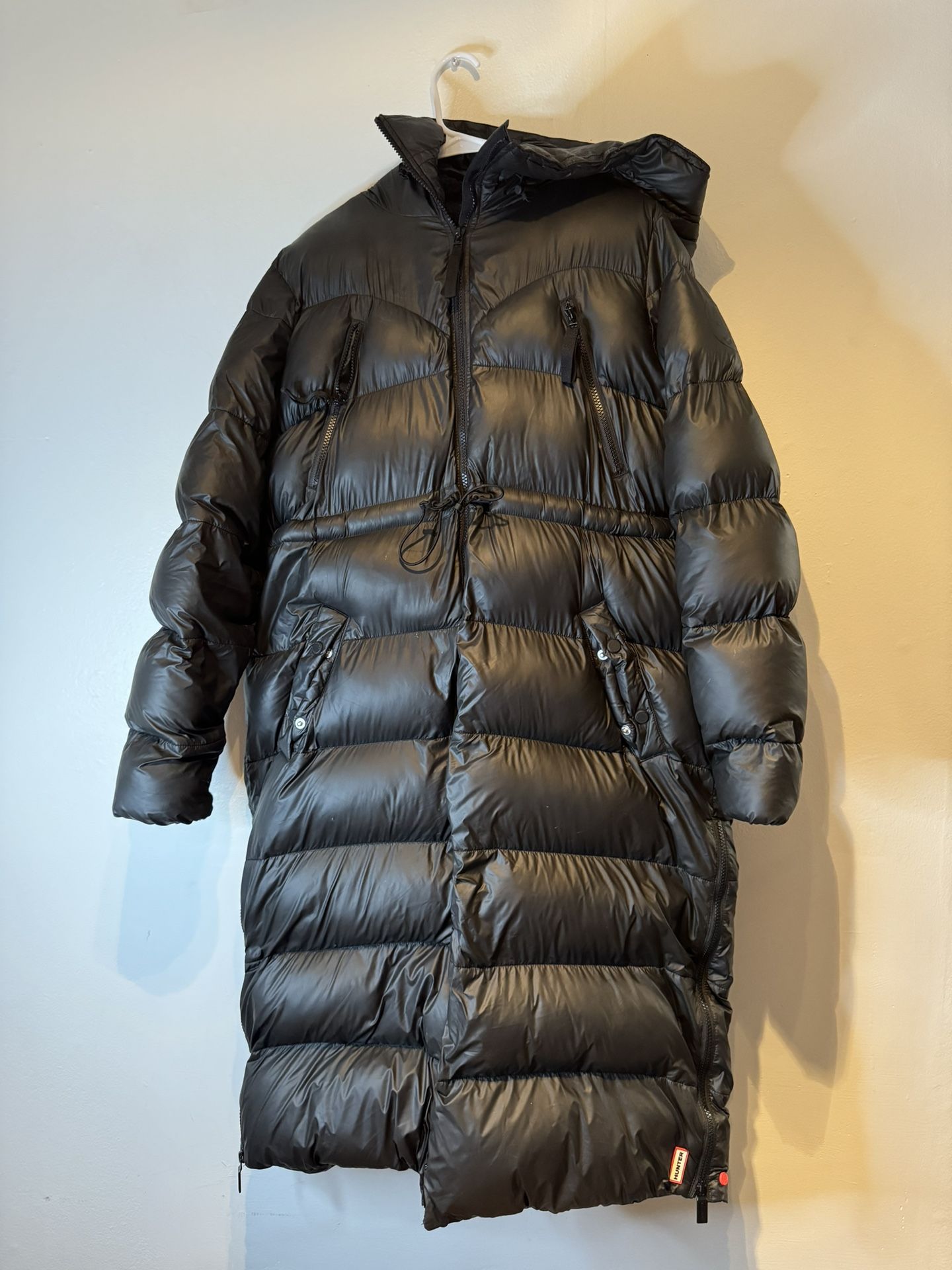 Hunter Padded Waterproof Coat Jacket Puffer Black Womens M