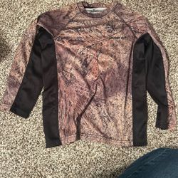 Kids Camouflage Mossy Oak Long Sleeve Size 8