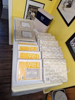 Curtains galore - 13 new in packs