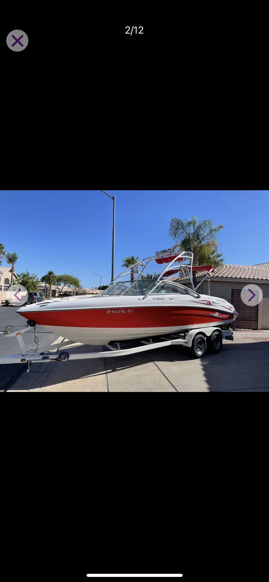 2005 Yamaha ar 230 Yamaha