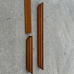 Floating Wood Shelves