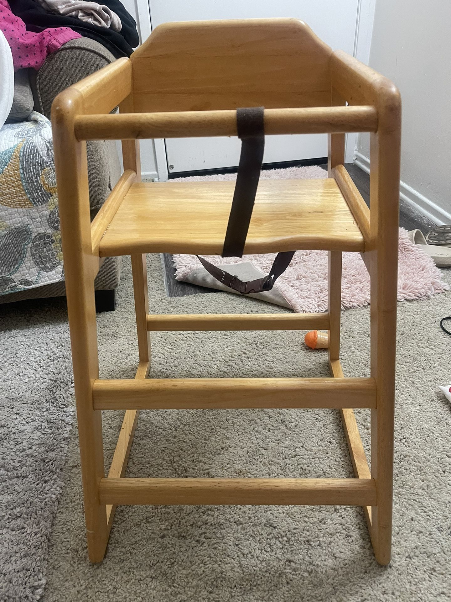 Wood High Chair $15