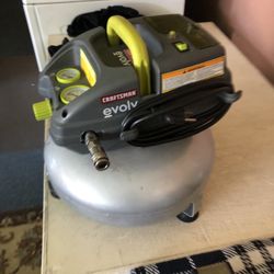 Smoll  Nail Gun And Air Compressor Craftsmen 