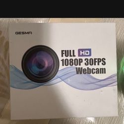 New Gesma Full HD Webcam Camera 