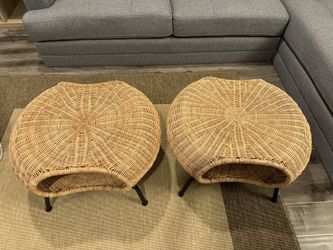 IKEA Gamlehult Ottoman With Storage , Two!