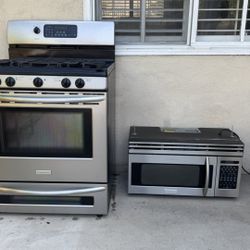 Frigidaire Professional Series Range And Microwave 