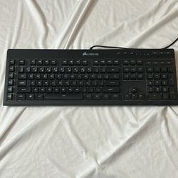 CORSAIR - K55 RGB Pro Full-size Wired keyboard 
