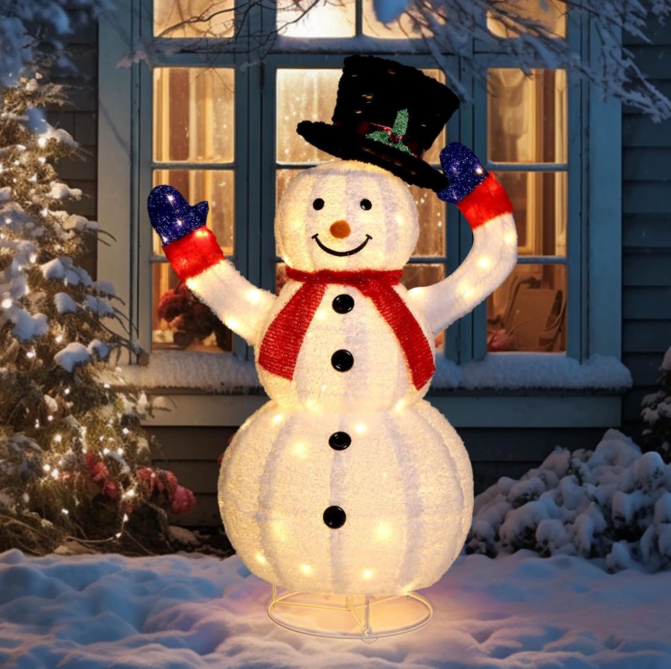 4FT Outdoor Snowman Christmas Decorations(CH019/CH077)