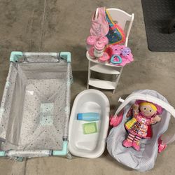 Doll Play Accessories For Toddlers