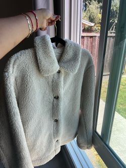 Uniqlo Women’s Teddy Fleece Jacket – Size M – Like New