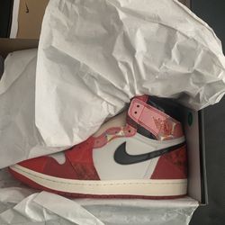 Nike Air Jordan 1 Retro High OG Spider-Man Brand New 