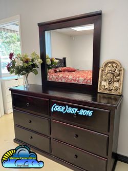 Six drawer dresser with mirror new cajonera Comoda nueva