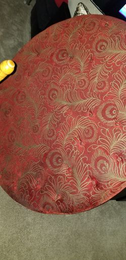 Large ottoman 47 inches across