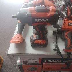Ridgid Wrench Impact W Battery 1/2" Brushless 3Speeds