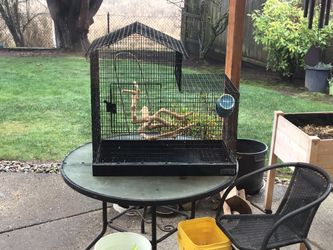 Spacious Bird Or Small Animal Cage