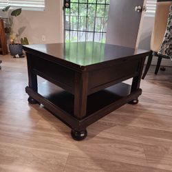 Cherry Wood Coffee Table