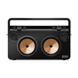 ZIZO Retro 60W Portable Wireless Speaker Bluetooth Audio  Boombox Radio Ghetto Blaster