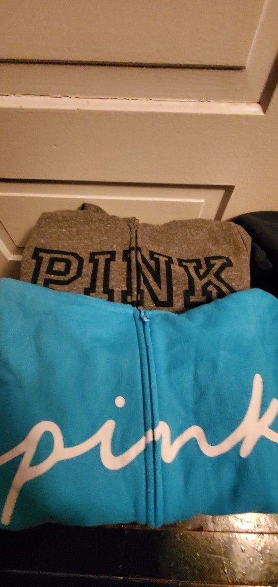 pink hoodies size medium 