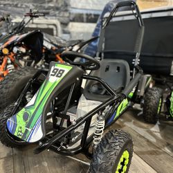 Electric Go-Kart 18mph ( Take It Home In Payments) 