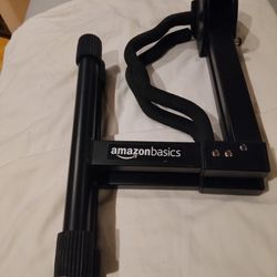 Amazon Basics A-Frame universal guitar stand. 