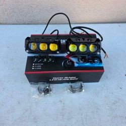 LED Light Pods Work Lights Luces Focos Niebla Neblina Chevy Gmc Ford Toyota Dodge Ram Chevrolet Jeep