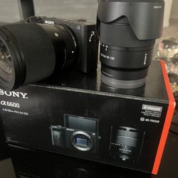 Sony A6600 Mirrorless  With 18-135mm Lens