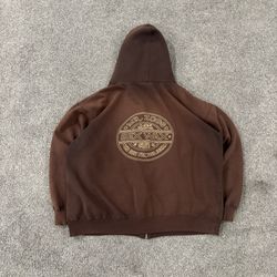 90s beautifully faded grail Mr zogs sex wax zip up hoodie men’s Size XL