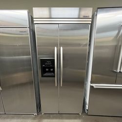KITCHEN AID SIDE BY SIDE REFRIGERATOR 