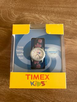 Timex Kids Watch Blue/Purple Floral