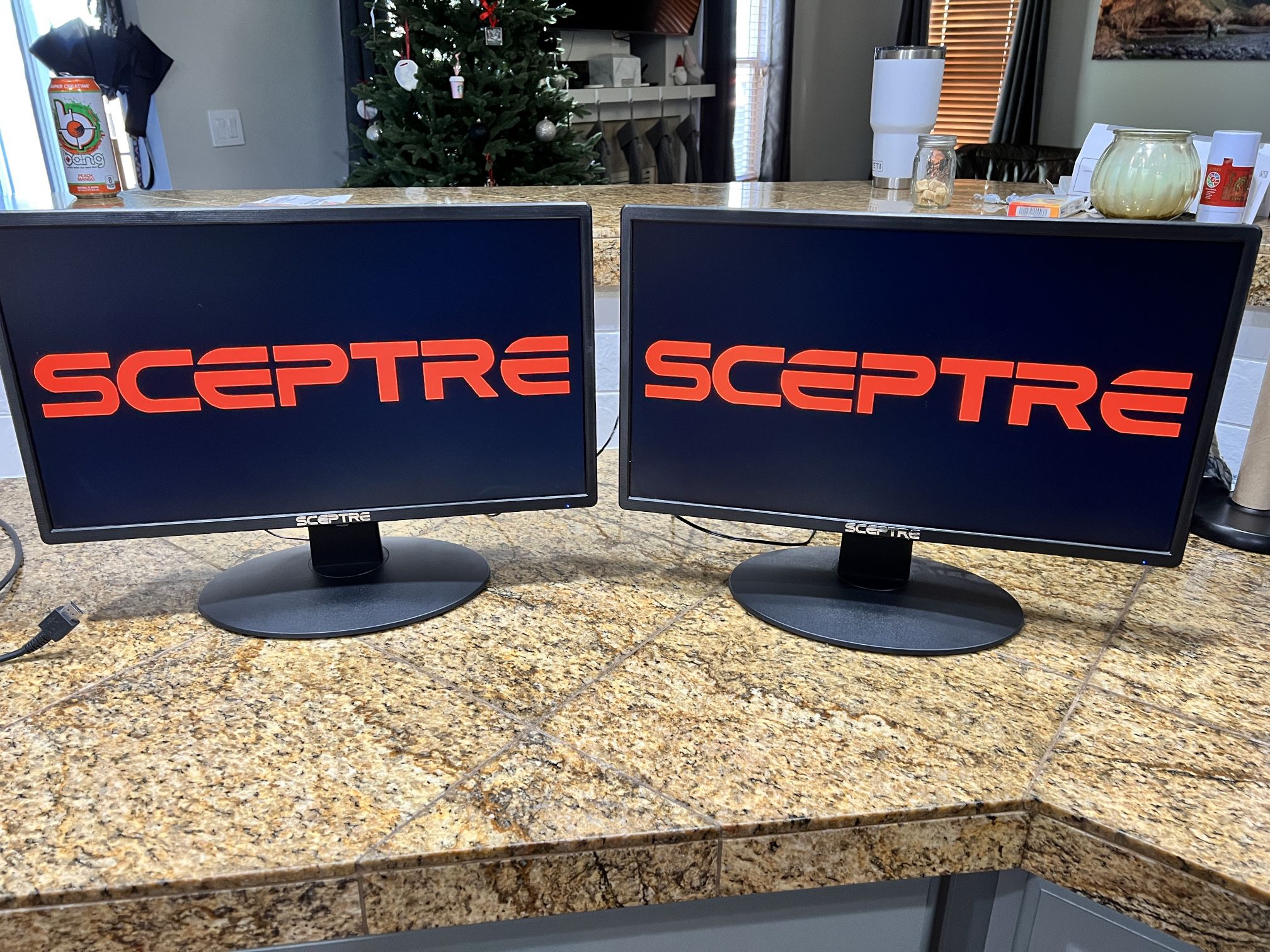 2 Sceptre 20 Inch Computer Monitors!!