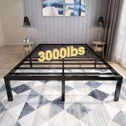Full Size Metal Platform Bed Frame
