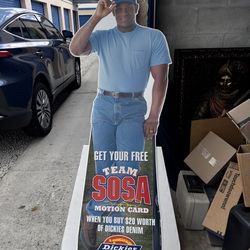 Sammy Sosa Cardboard Figure