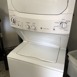 GE Laundry Center Washer and Gas Dryer Stackable Combo 