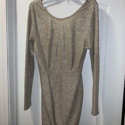 Gold Cocktail Dress 
