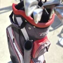 Used Golf Clubs and Bag for $60