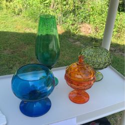 Mid Century Glassware 