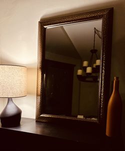 Mirror With Metal Frame